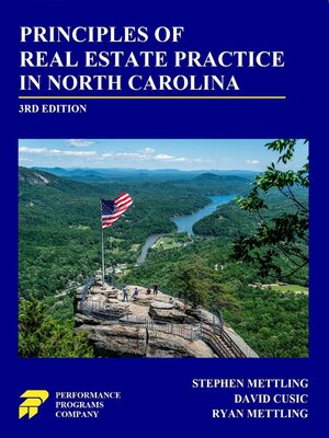 cover image of Principles of Real Estate Practice in North Carolina